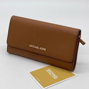 Michael Kors Large Trifold Wallet Luggage